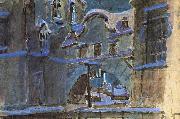 Mikhail Vrubel The Winter Canal oil painting on canvas
